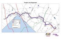Preview of Purple Line Alignment Map